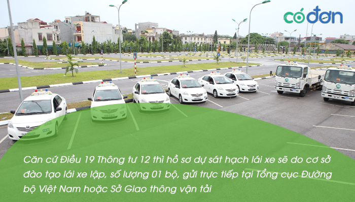 ho so thu tuc thi bang lai xe b2 2