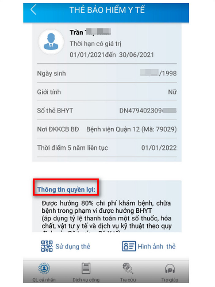 huong dan tra cuu bao hiem y te 8