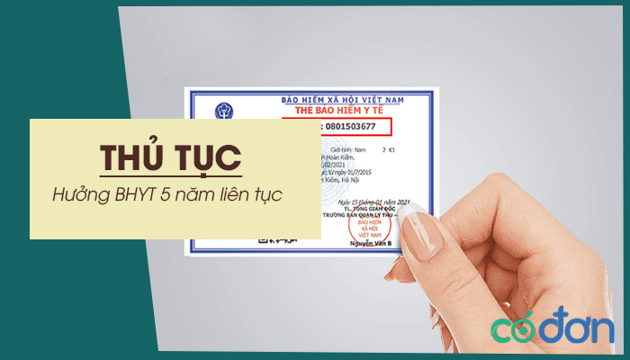 thu tuc huong bhyt 5 nam lien tuc