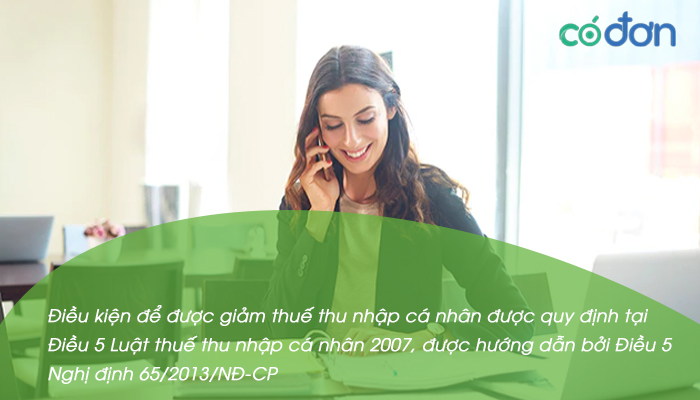 dieu kien de duoc giam thue thu nhap ca nhan 2