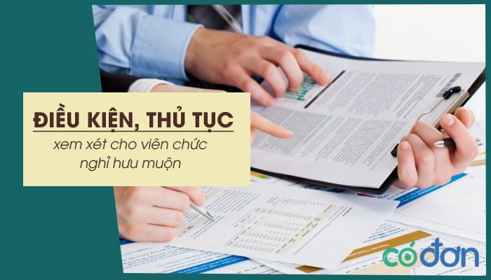 dieu kien thu tuc xem xet cho vien chuc nghi huu muon