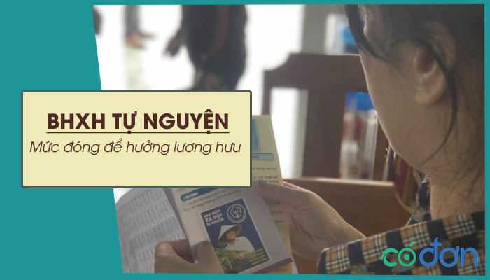 muc dong bhxh tu nguyen de huong luong huu
