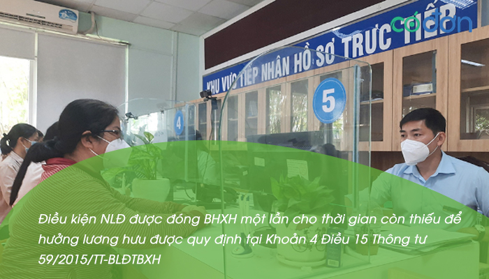 nld duoc dong bhxh mot lan cho thoi gian con thieu de huong luong huu 2