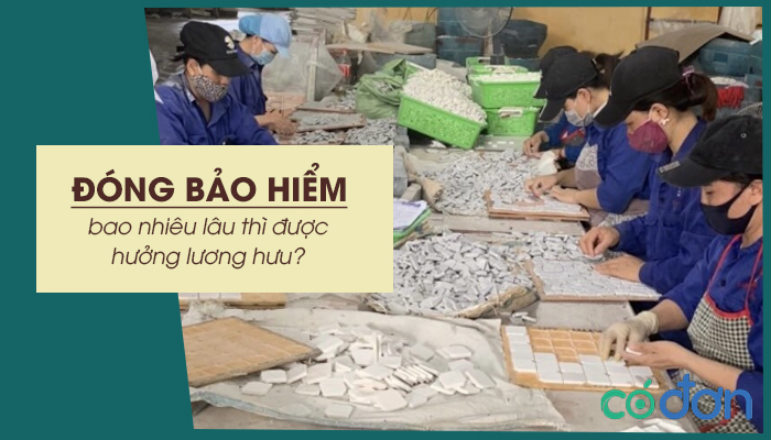 dong bao hiem bao lau thi duoc huong luong huu