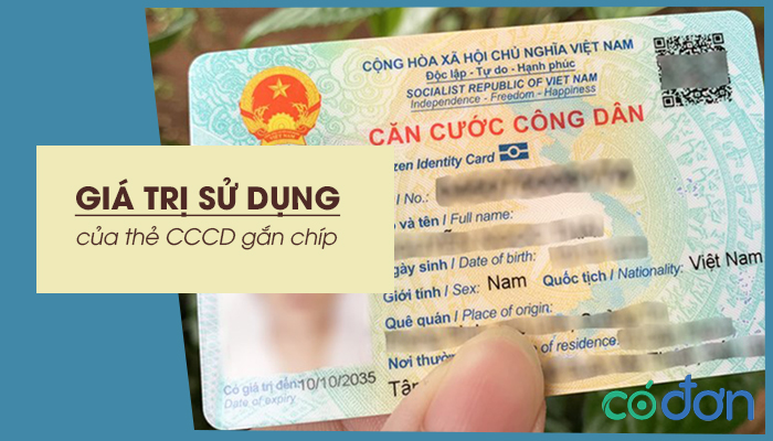 gia tri su dung cua the cccd gan chip