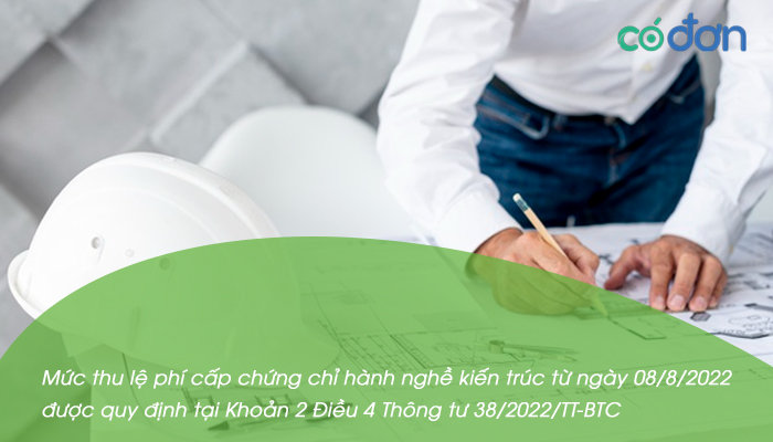 le phi cap giay phep hoat dong xay dung chung chi hanh nghe kien truc su 2
