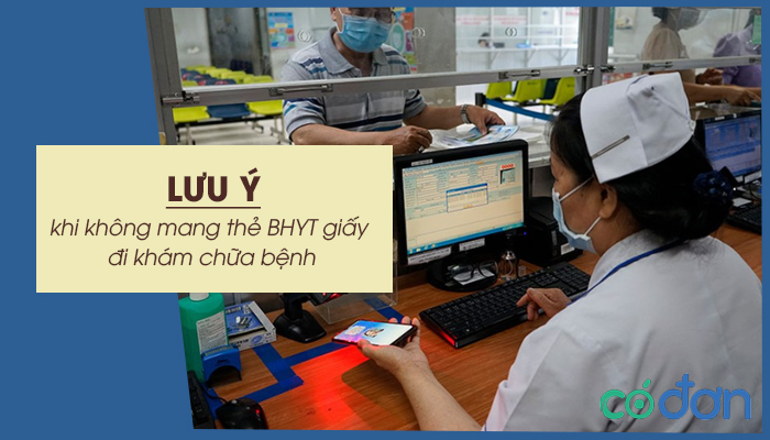 luu y khi khong mang the bhyt giay di kham chua benh