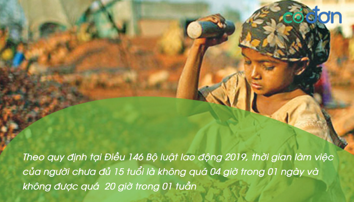thoi gian lam viec cua nguoi chua du 15 tuoi 2