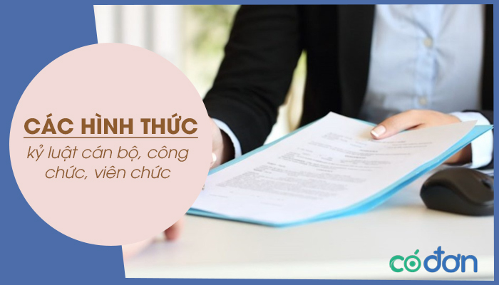 cac hinh thuc ky luat can bo cong chuc vien chuc