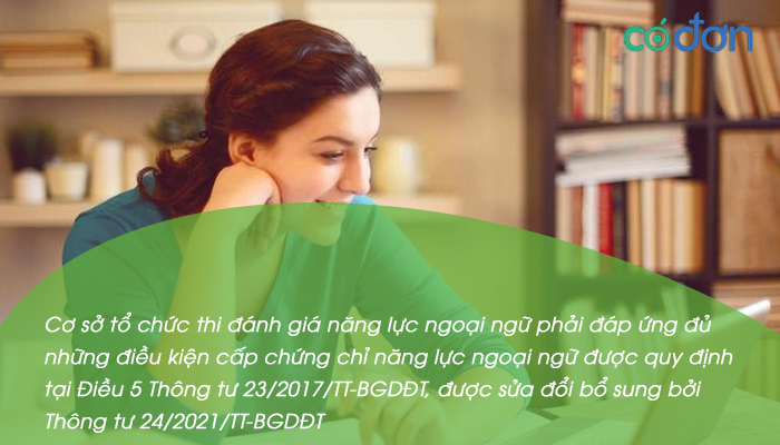 dieu kien cap chung chi nang luc ngoai ngu 2