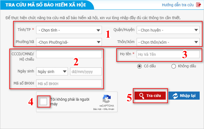 tra cuu ma so bhxh 3