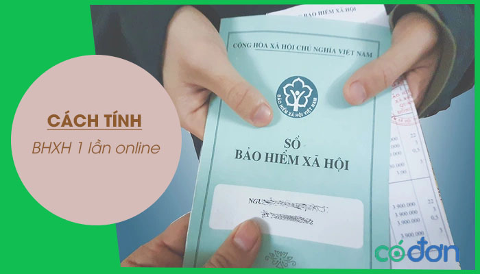 cach tinh bhxh 1 lan