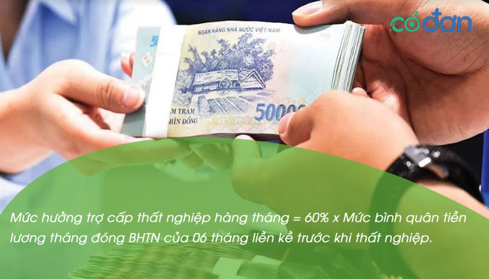 cach tinh tien tro cap that nghiep chuan nhat 2