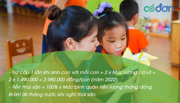 cach tinh tien thai san cho giao vien mam non 2