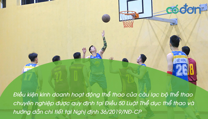dieu kien kinh doanh hoat dong the thao cua doanh nghiep the thao clb the thao 2