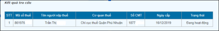 Tra cuu ma so thue ca nhan don gian