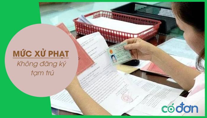 Muc phat khong dang ky tam tru