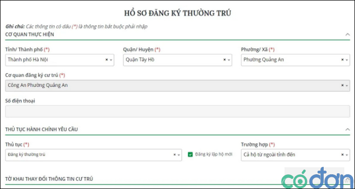 Thu tuc dang ky thuong tru online tai ha noi