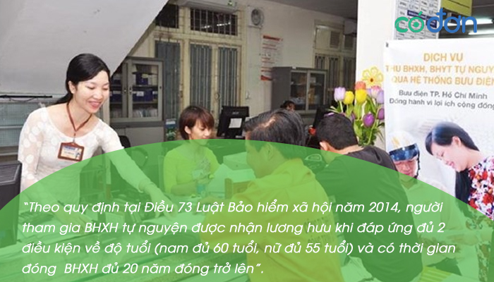 Thoi gian dong bao hiem xa hoi de huong luong huu