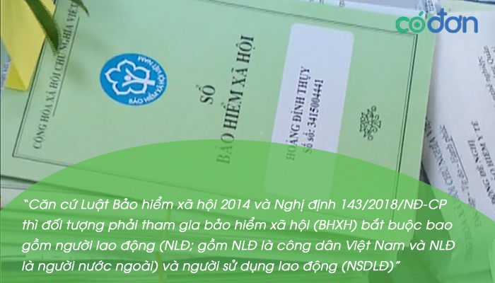 Cac doi tuong khong phai tham gia BHXH bat buoc