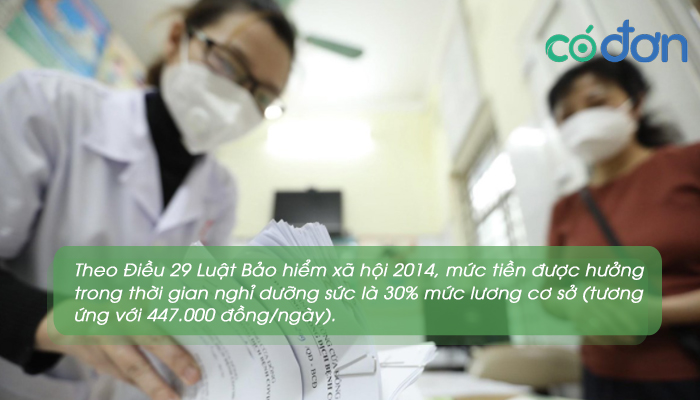 Muc huong che do om dau cho lao dong F0