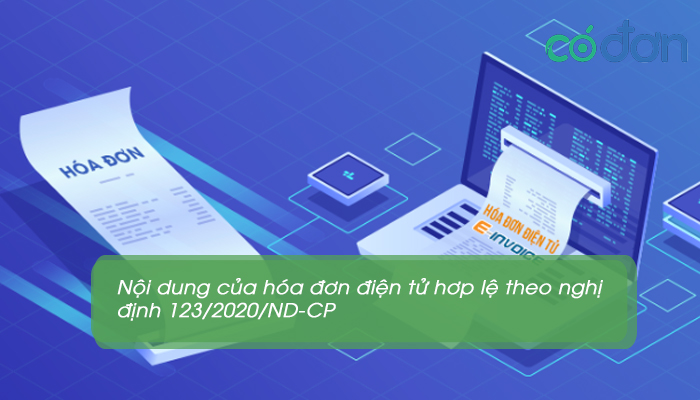 Hoa don dien tu theo Nghi dinh 123