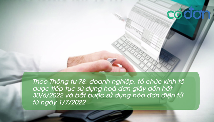 lo trinh trien khai hoa don dien tu 2022