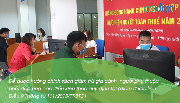 Xac dinh thoi gian tinh giam tru gia canh cho nguoi phu thuoc 