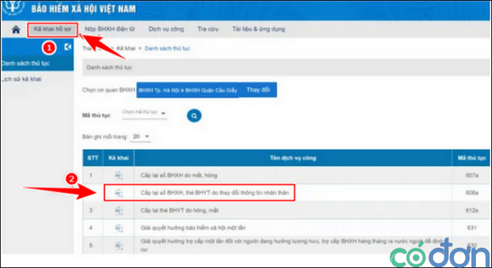 thu tuc cap lai so bao hiem xa hoi online qua mang 8