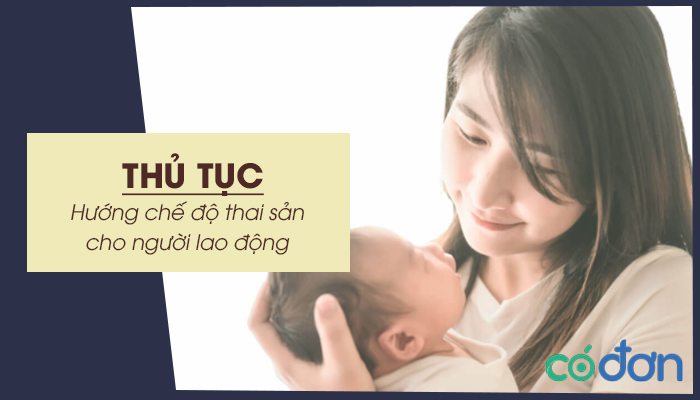 thu tuc huong che do thai san