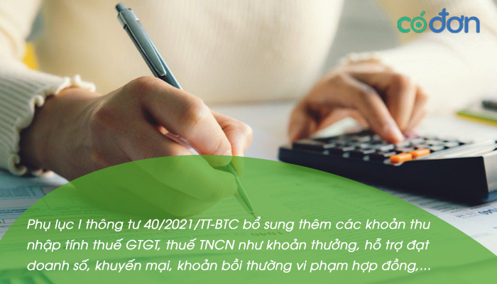 thong tu 40 2021 tt btc ve thue gtgt thue tncn voi ho kinh doanh 2