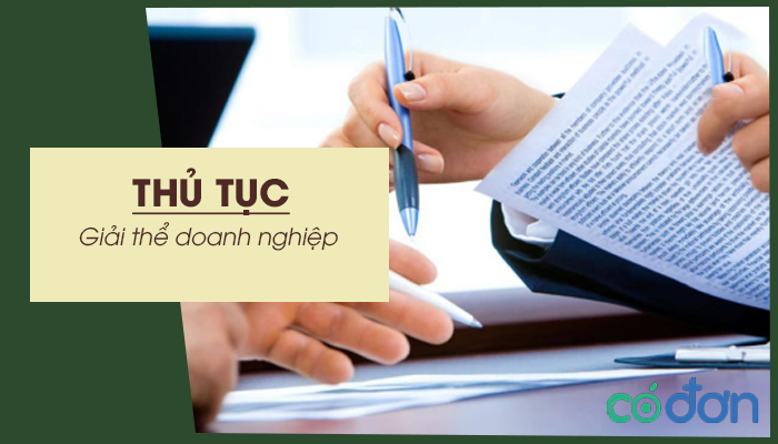 thu tuc giai the doanh nghiep