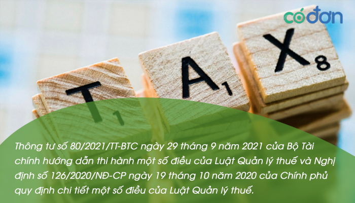 thong tu 80 2021 tt btc huong dan luat quan ly thue nd 126 2020 2