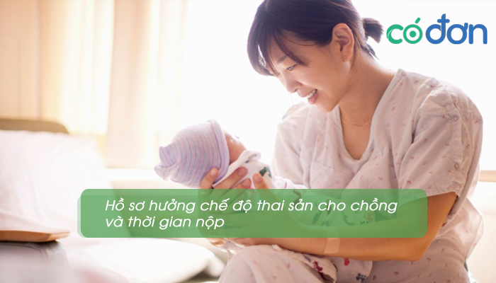 Ho so huong che do thai san cho chong 2022