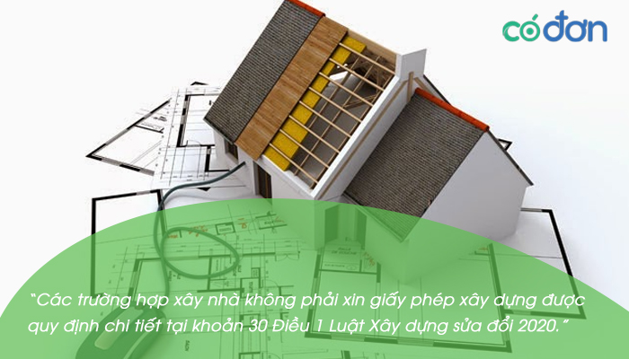 Cac truong hop sua nha khong phai xin phep