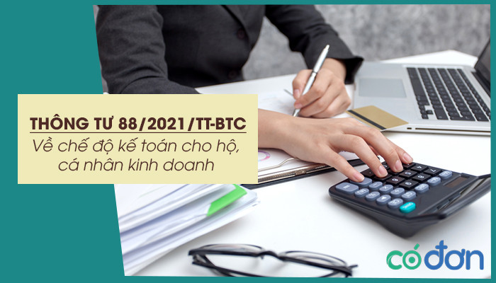 thong tu 88 2021 tt btc ve che do ke toan cho ho ca nhan kinh doanh
