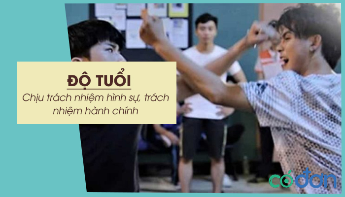 do tuoi chiu trach nhiem hinh su trach nhiem hanh chinh