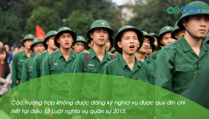cac truong hop khong phai di nghia vu quan su 2