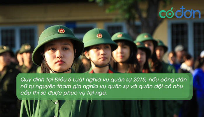 tieu chuan de nu gioi tham gia nghia vu quan su 3