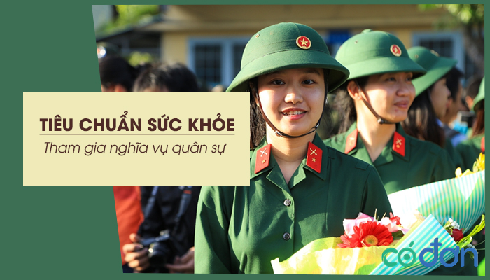 tieu chuan suc khoe tham gia nghia vu quan su