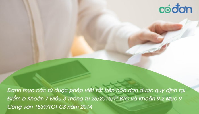 cac tu duoc viet tat tren hoa don 2