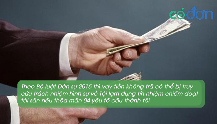muon tien khong tra pham toi gi co bi di tu khong 3