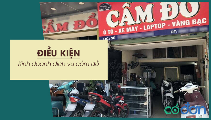 dieu kien kinh doanh dich vu cam do