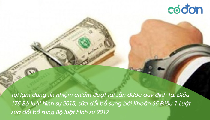 toi lam dung tin nhiem chiem doat tai san bi phat nhu the nao co bi di tu khong 2