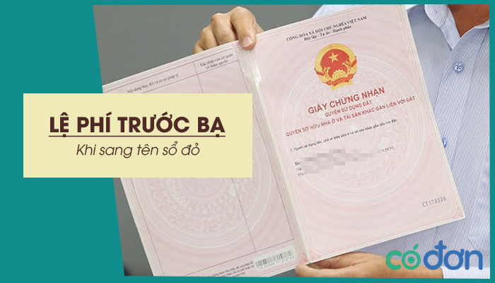 le phi truoc ba khi sang ten so do