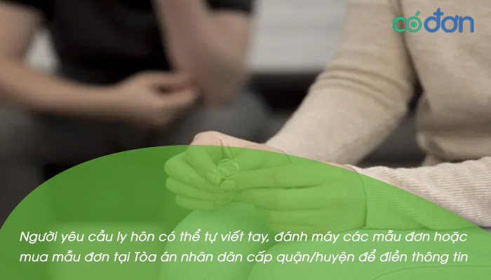 mua don xin ly hon o dau co duoc viet tay don xin ly hon khong 4