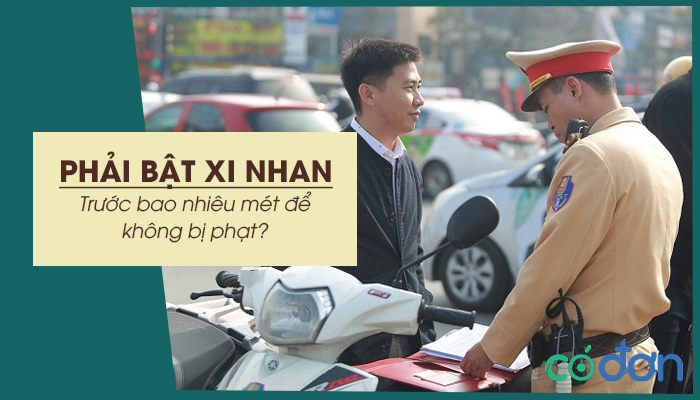 phai bat xi nhan truoc bao nhieu met de khong bi phat