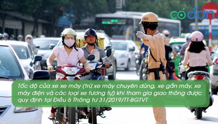 quy dinh ve toc do cua xe o to xe may 3