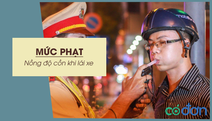 muc phat nong do con khi lai xe