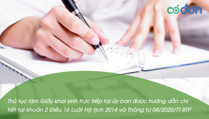 thu tuc lam giay khai sinh 2